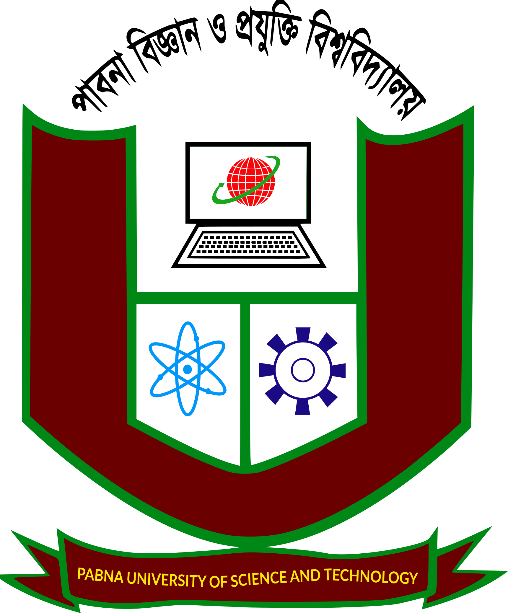 Pabna University of Science and Technology logo