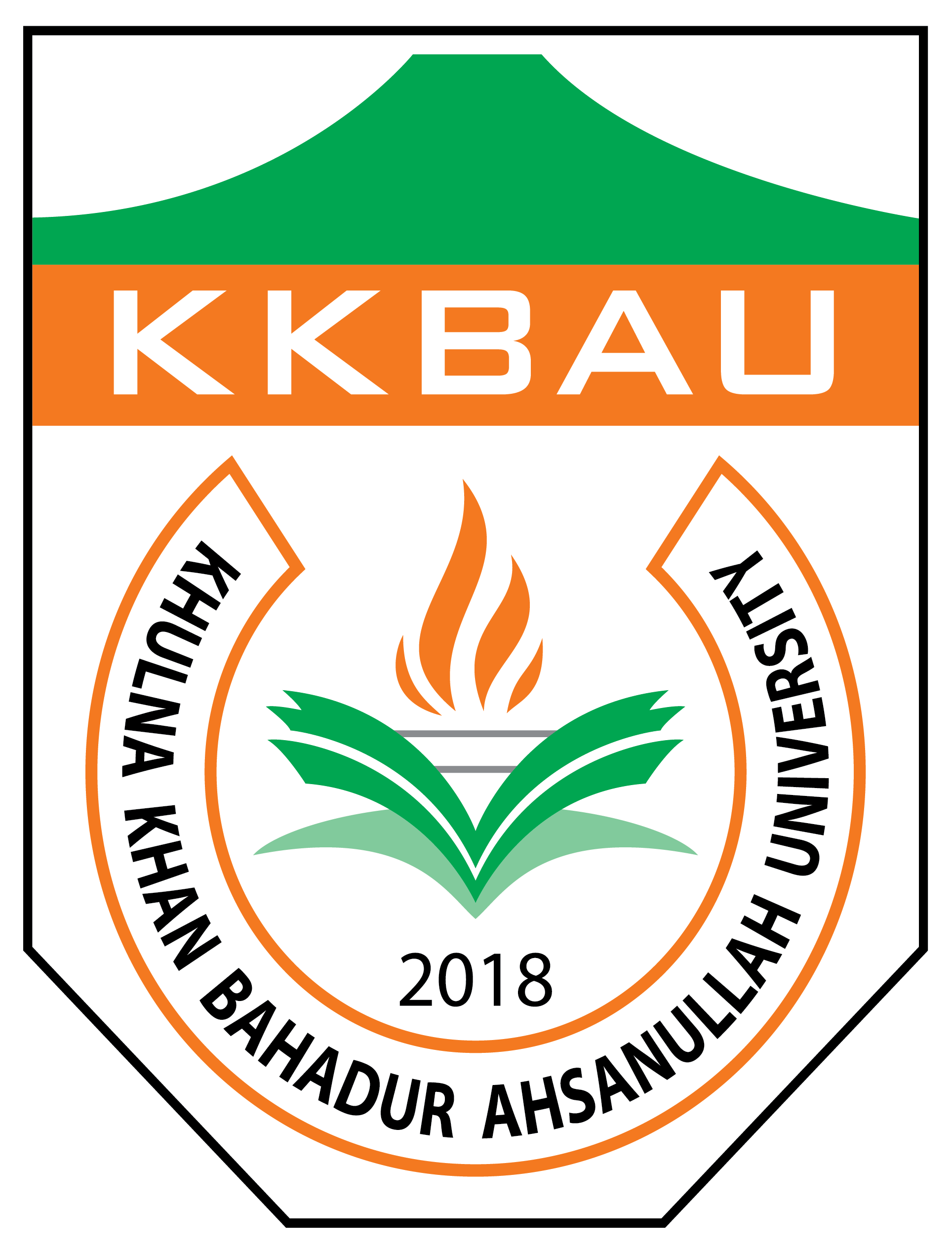 Khulna Khan Bahadur Ahsanullah University logo
