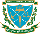 Bangladesh Agricultural University Research System logo