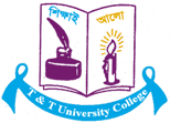 T & T Government University College logo