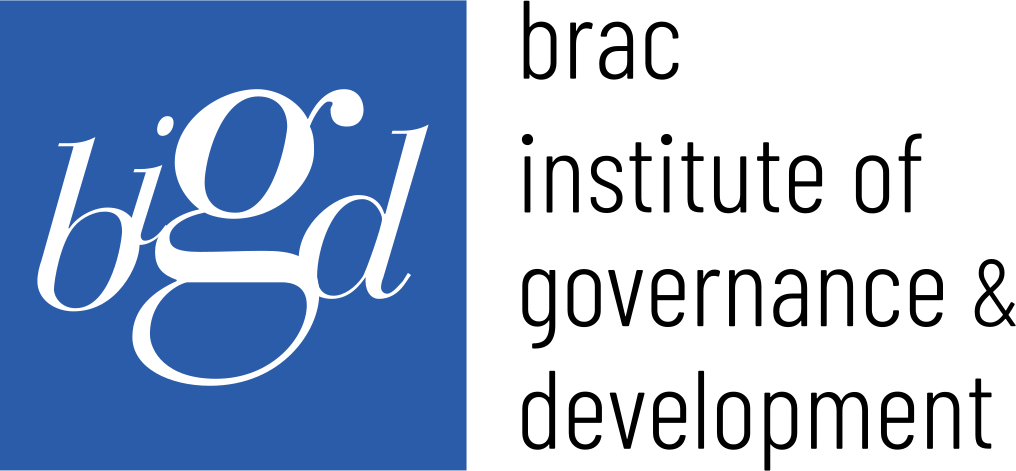 BRAC University Institute of Governance and Development logo