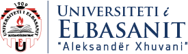 Aleksandër Xhuvani University of Elbasan logo
