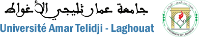 Amar Telidji University of Laghouat logo