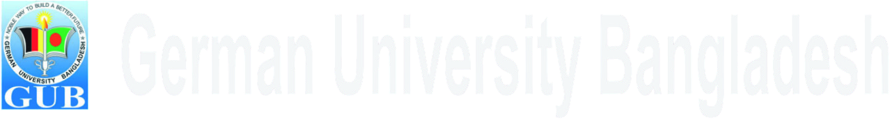 German University Bangladesh logo