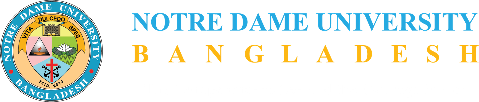 Notre Dame University Bangladesh logo