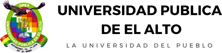 El Alto Public University logo