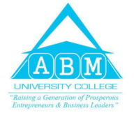 ABM University College logo