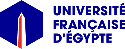 French University in Egypt logo