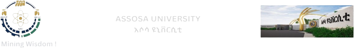 Assosa University logo