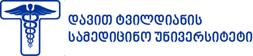 David Tvildiani Medical University logo