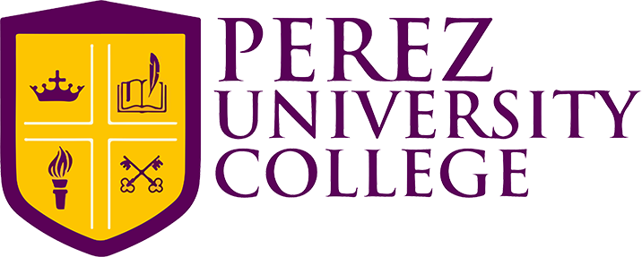 Perez University College logo