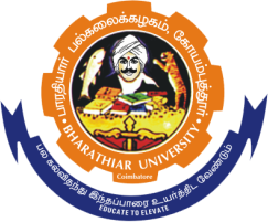 Bharathiar University logo