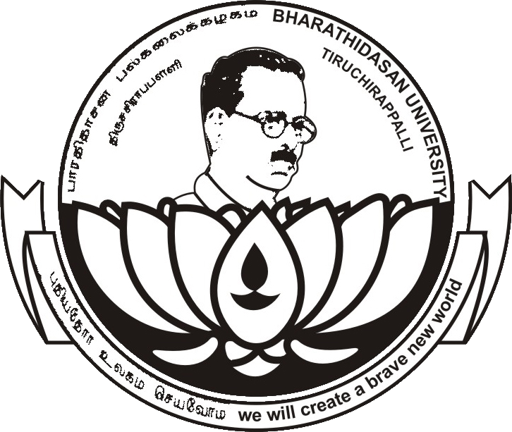 Bharathidasan University logo