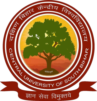 Central University of South Bihar logo
