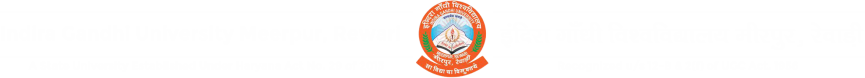Indira Gandhi University logo