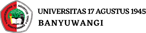 17 August 1945 University Banyuwangi logo